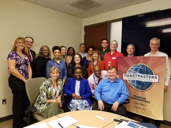 Franklin Toastmasters Group Photo